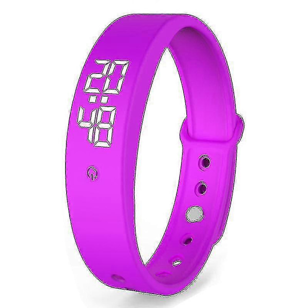Pivotell Vibratime Vibrerende Reminder Ur - Med Op Til 10 Daglige Alarmer Purple