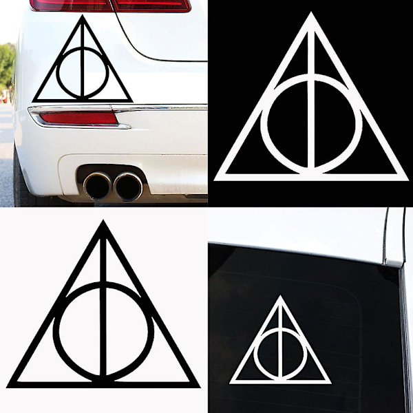 HK Kuoleman Varjelukset Harry Potter -auton heijastavat tarrat Yellow