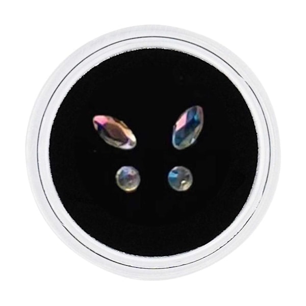 Tand Smykkesten Krystal Diamant Ornament Forskellige Former Farver Tand Smykker [HK] Multicolour