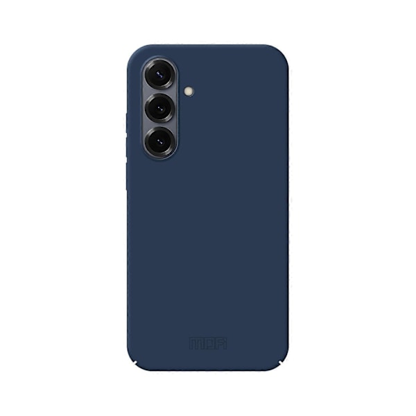 Til Samsung Galaxy S25 Telefon Cover MOFI JK Qin Serie Hud-Berørings Mat Anti-fingeraftryk Bagside Cover -[HK] Blue Multicolor