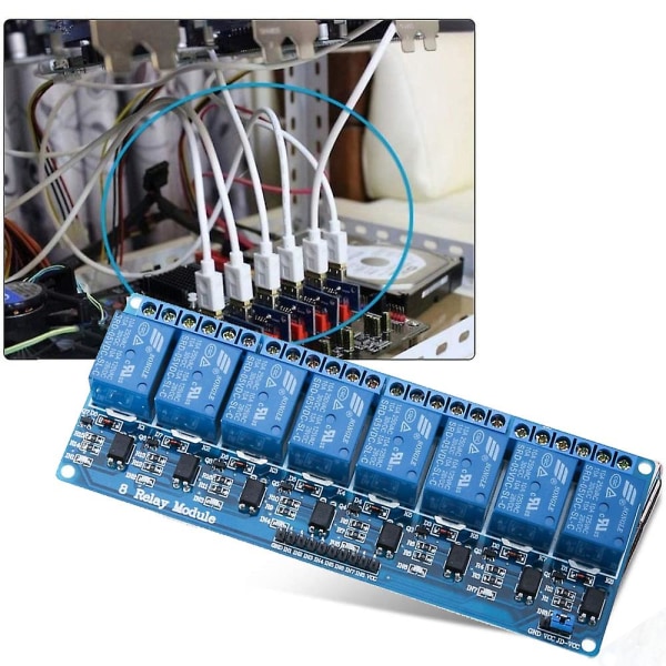 Channel Dc 5v relämodul med optokopplare för Arduino Uno R3 1280