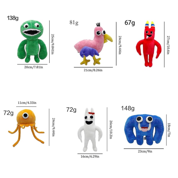 Monster Horror Spil Banban Have Plush Jumbo Josh Plush Fan Gave Soft Fyldt Dyr Til Børn Og Voksne[HK] red