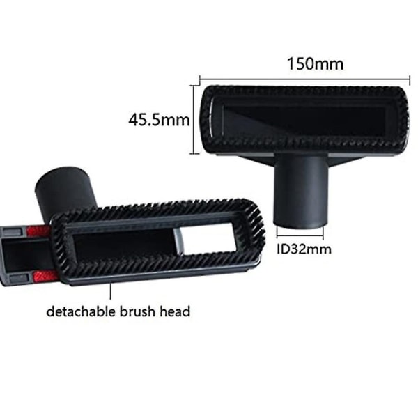 6 st universella dammsugarmunstycken hem dammsugning springa trappverktygssats för 32mm 35mm dammsugare[HK]