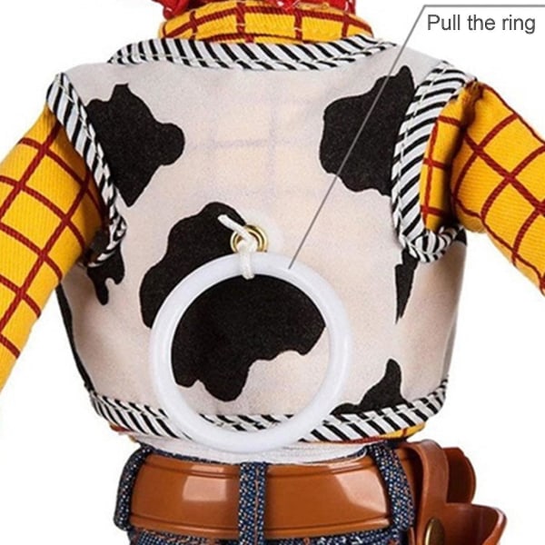 Woody & Jesse rörlig karaktär Födelsedagsdocka tyg Cowboy Pixar Toystory Present[HK] Woody