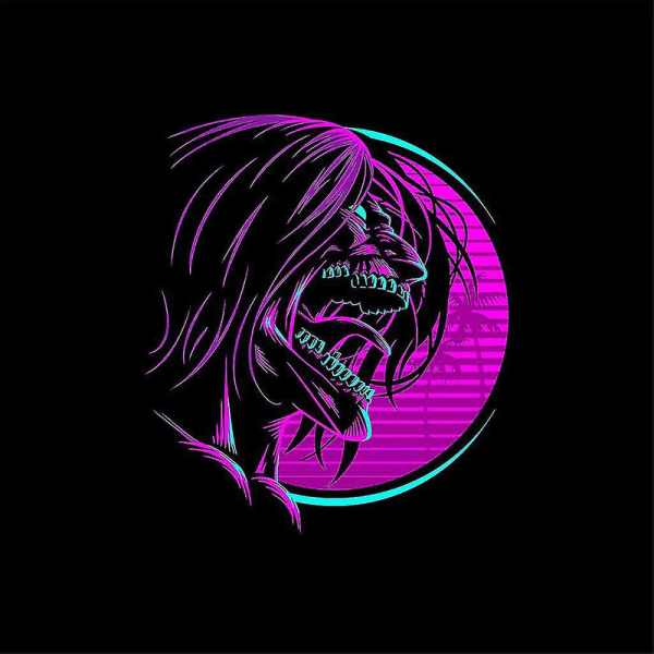 Retro Eren Yeager Ansigt Attack On Titan Krus[HK]