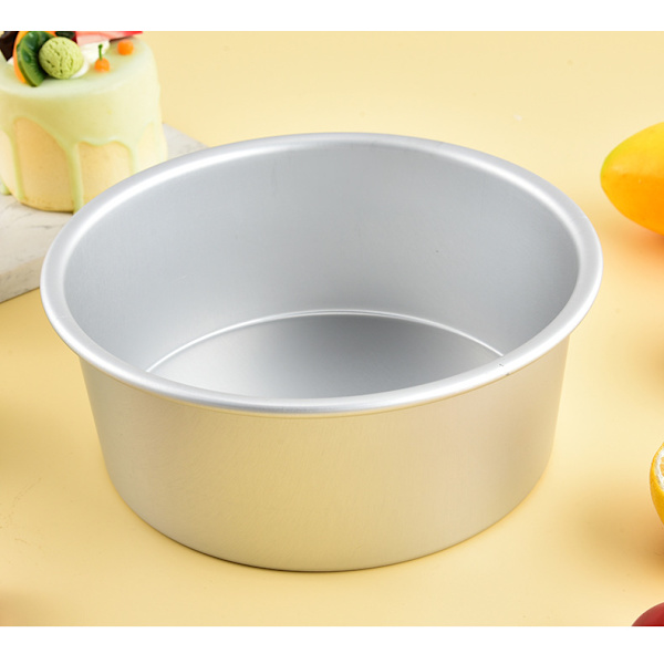 Rund bakform med solid bas för cheesecake, 12,7 cm diameter, rymmer 2 koppar 5inch