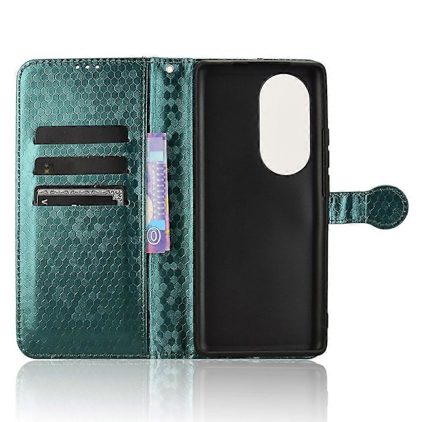 Til Ulefone Note 17 Pro Etui PU Læder Telefon Cover Prikket Mønster Flip Wallet[HK] Style C Multicolor