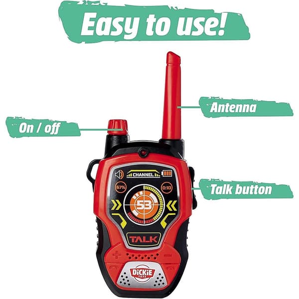 Walkie Talkie Moro Rød/Svart[HK]