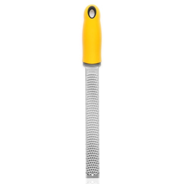 HK Citrus Zester Ost Rivjern Rustfrit Stål Citrus Zester Rivjern med Håndtag Citron Zester til black