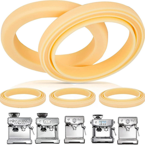 5 kpl 54 mm silikoninen höyryrengas, ryhmäpään tiiviste espressokeittimelle [HK]