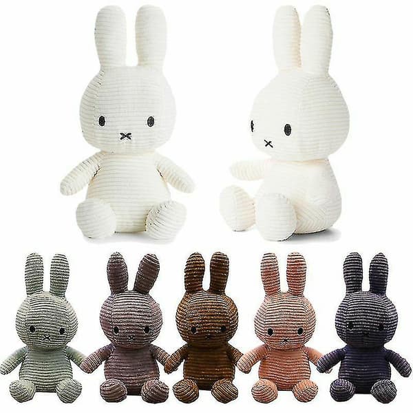 Miffy Docka Leksak Barnkudde Söt Fylld Kanindocka Påskpresent.v5 Blå