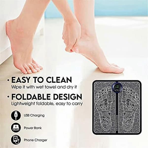 Afslappende elektriske fodmassageapparater til smertelindring[HK]