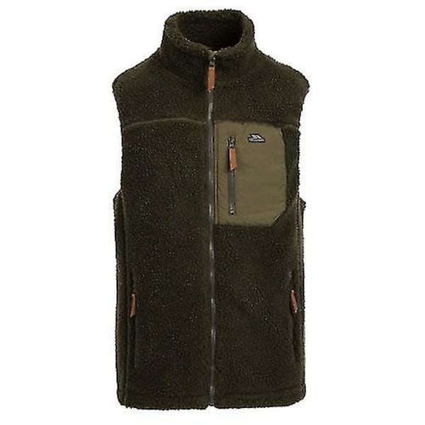 Fleeceväst utan spänne för män [HK] XL Navy