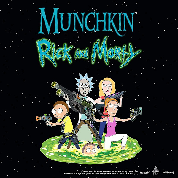 Steve Jackson Games - Munchkin: Rick and Morty - Brädspel[HK]