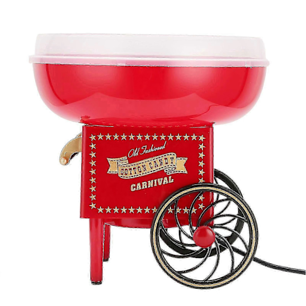 Elektrisk Candy Floss Maskine Vintage Vogn Design til Fødselsdagsfester 220V[HK]