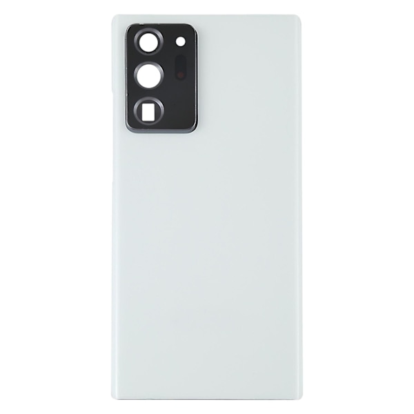 Samsung Galaxy Note20 Ultra N985 / Note20 Ultra 5G N986 Akun Kotelo Liimatarra + Kameran Linssisuojalla [HK] White Multicolor