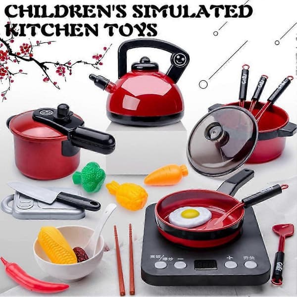 Simuleringsleke for matlaging for barn, interessant tidlig pedagogisk leke for gutter og jenter [HK] 73pcs