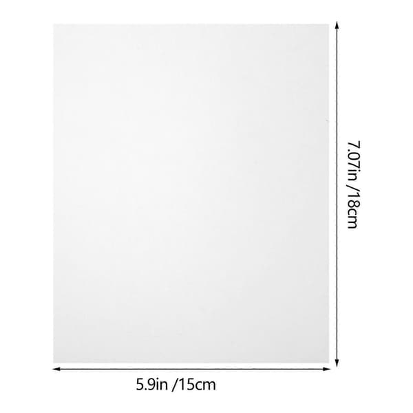3D-printer pen tilbehør 15 stk. transparente stencils til gør-det-selv brug [HK]