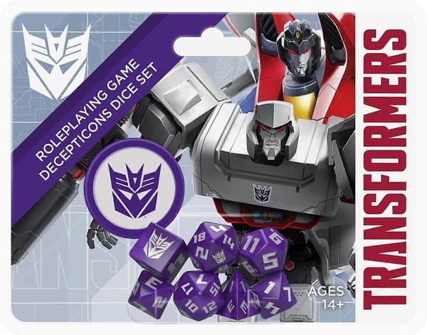 Transformers RPG Decepticon terningesæt[HK]