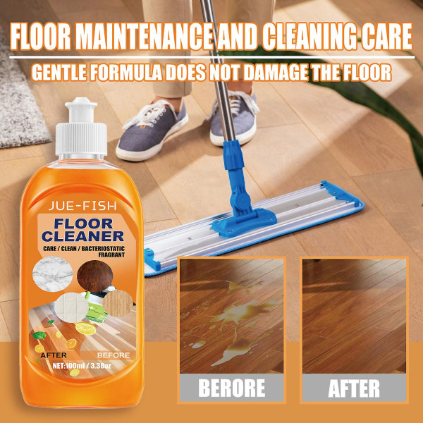 HKK  100ml Powerful Decontamination Floor Cleaner Strong Floor Cleaning Liquid