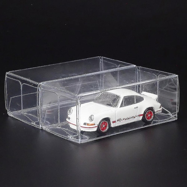 25 X 1:64 Klar Pvc Display Box Case Til Legetøj Stora Car Box[HK]