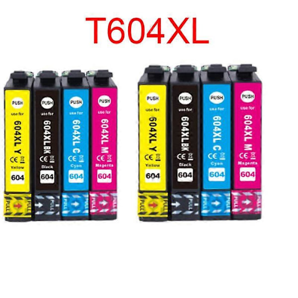 För Epson 604 604XL bläckpatron för Epson XP-2200 XP2205 XP3200 XP3205 XP4200 XP4205 skrivare[HK] 2set