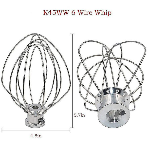 Mixer Kit til Ksm150 Inkluderer Dejkrog, Piskeris Og Belagt Fladslag, 3 Dele Standmixere Rep[HK]