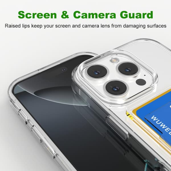 iPhone 16 Pro läpinäkyvä suojakuori [HK]