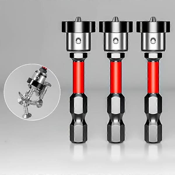 Limit Gipsplade, Justerbar Stærk Magnetisk Spole Positioneringsbit[HK] 3pcs