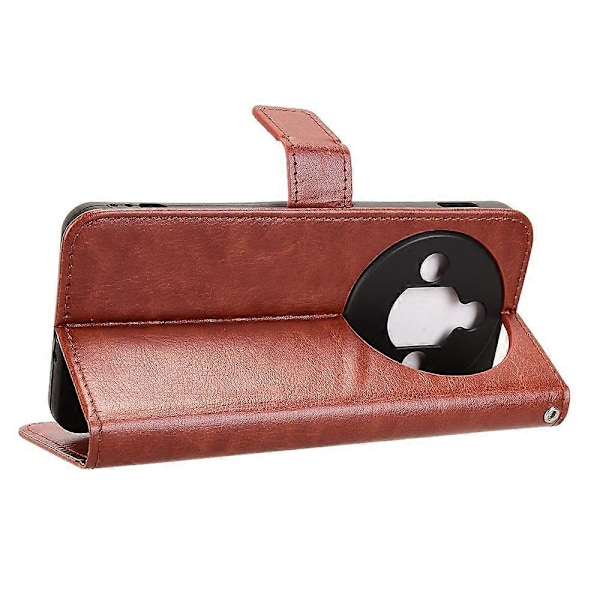 Til ZTE nubia Focus Pro Etui Crazy Horse Tekstur PU Læder Telefon Wallet Cover[HK] Style D Multicolor