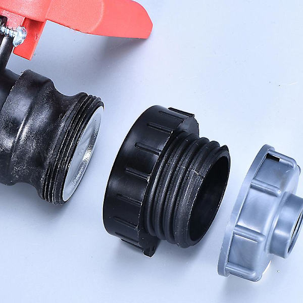 62mm Fine Tænder til 60mm Grov Tænder til Schutz Ventil Stik til IBC Tank Hfmqv[HkkK] One Size
