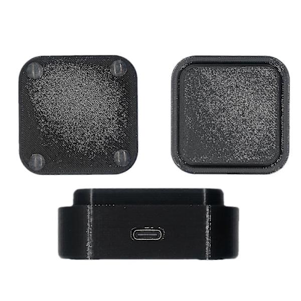 1/2/3 Stor Tast Usb Programmerbart Makrotastatur For Windows Linux Macos Hurtigtast Mus Enkelttastknapp[HK] size 2 keys