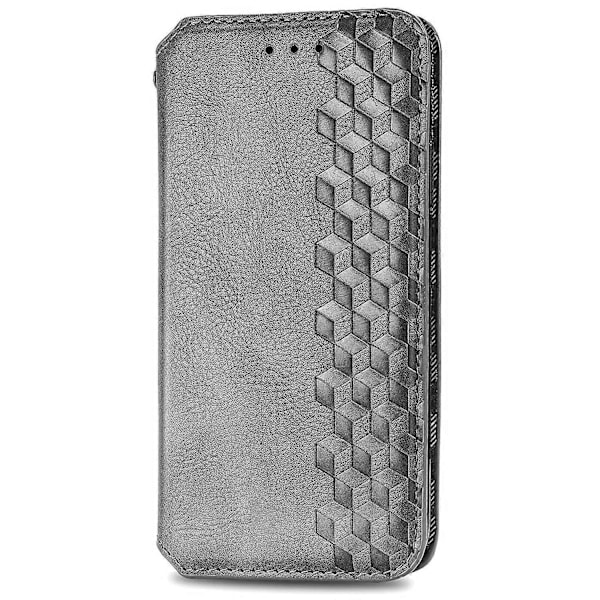 För Samsung Galaxy A05s 4G Läderfodral Präglad Romb Plånboks Telefonfodral [HK] Style E Multicolor