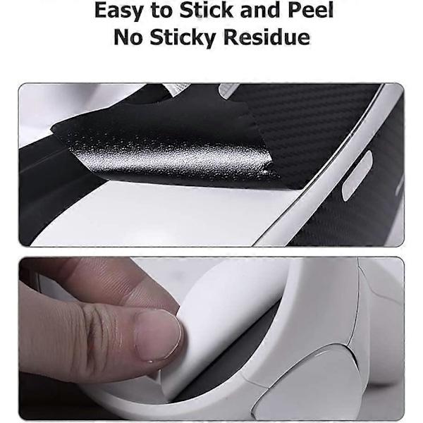 VR Headset og Controller Skin Stickers kompatible Oculus Quest 2 Tilbehør (Flammende Kranie) [HK]