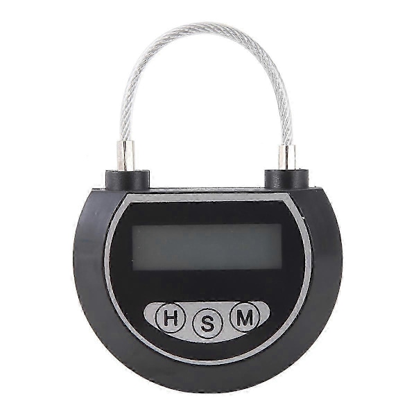 Elektronisk Tidslås Timer Lås Container[HK] Black