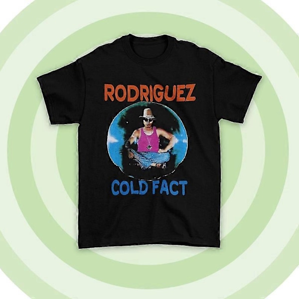 Sixto Rodriguez Cold Fact Unisex T-paita, Hauska Tee-Bof267[HK] M