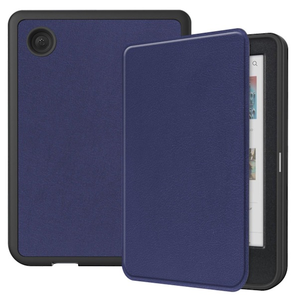 Caster-nahkakotelo KOBO Clara Colour / BW[HK] -laitteelle Dark blue