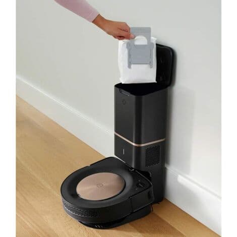 Äkta iRobot-delar automatiska smutsavfallspåsar för Clean Base (3X) - Kompatibel med alla Clean Base-modeller (HK)