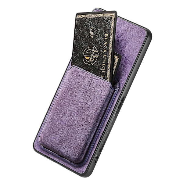 Magneettikorttitasku puhelinkotelo OnePlus 12 5G:lle [HK] Purple