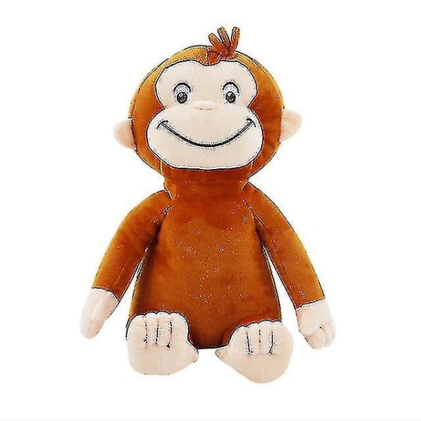 30 cm Curious George Plyschdocka - Stövlar Monkey Gosedjursleksaker för pojkar och flickor[HK]