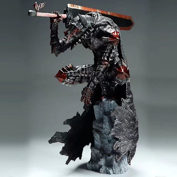 Berserk Guts L Anime Figur Berserker Rustning Action Figur Berserk Sort Sværdmand Figur Samling Model Dukke Legetøj 25cm[HK] 25cm With box