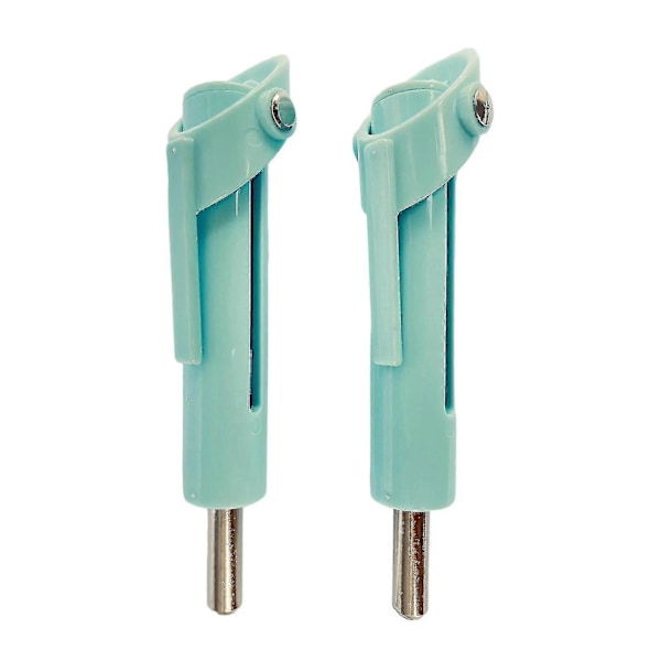2x Vektmagasin Pin Treningsutstyr Vektlastingspinne Universal Bærbar Multifunksjonstilbehør Vektmagasin Erstatning[HK] 2pcs blue1 9.5MM