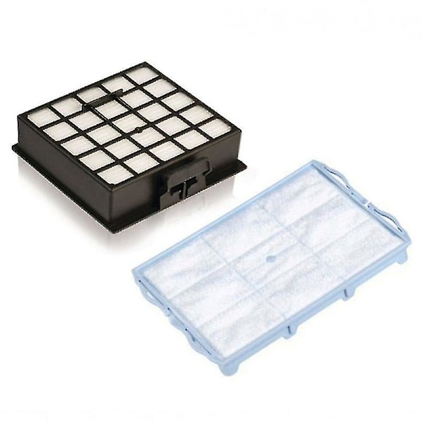 1 stk. motorfilter & 1 stk. HEPA-filter til Bosch BSGL VSZ BSD BSA-seriens støvsugerdele [HK]
