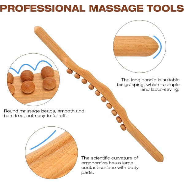 20 perletræ Gua Sha værktøj til muskelafslapning og massageterapi [HK]