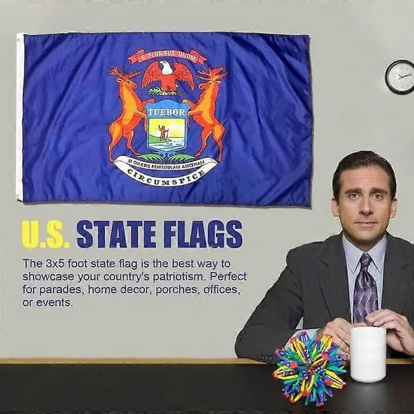 Statsflagg Dobbeltsidig Polyesterflagg Med Messingmaljer Falmesikkert Stort Hagebanner For Dekorasjoner[HK] Nevada flag