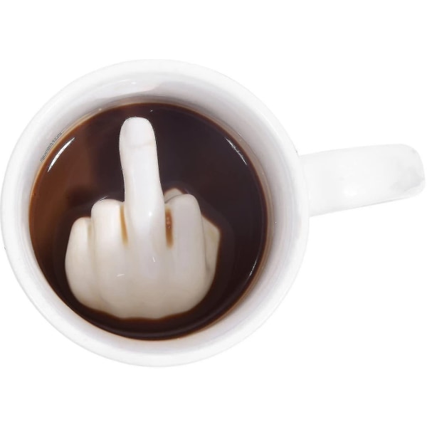 Morsom design, ha en fin dag \"fuck you\" kopp, krus, kaffekopp, tekopp keramisk kopp, 350 ml, kopp Hs[HK]