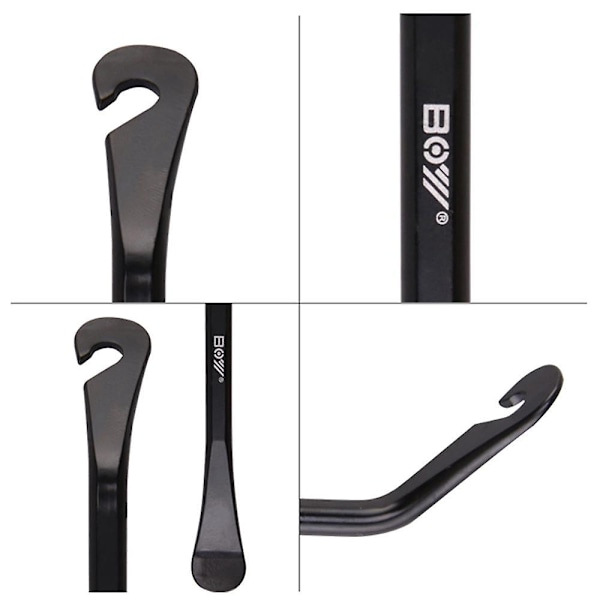 3st Däckjärn i Kolstål Cykeldäck Reparationsverktyg Set[HK] black
