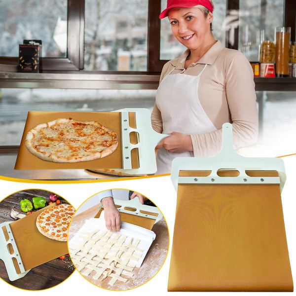 HK Pizza-lapio, jolla siirrät pizzan täydellisesti, pizzalapio kahvalla Multi-color