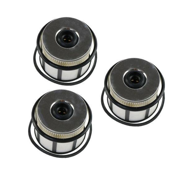 3 stk drivstoffiltersett -4596 Passer til F & E-serie 7.3l F-450 F-550 E-350[HK] Black White