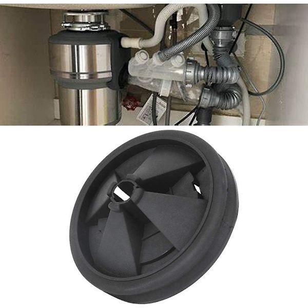 2 stk Silikon Avfallsmakuleringsdeksel Anti-Sprut Beskytter Passer for Insinkerator 87mm Ytre Diameter Pakke Avfallsmakuleringsutstyr Erstatning[HkkK]